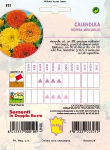 CALENDULA o Fiordarancio mix