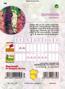 DELPHINIUM o Speronella perenne