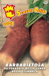 BARBABIETOLA DA FORAGGIO CERTIFICATA Rossa Mammouth