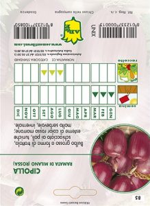CIPOLLA Ramata rossa (semina primaverile)