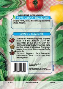 CICORIA Spadona da taglio