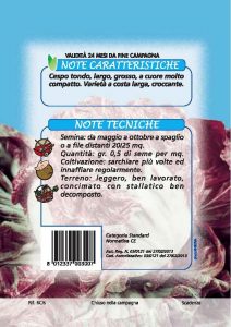 CICORIA Variegata di Lusia