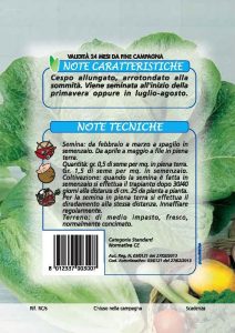 LATTUGA Romana verde degli Ortolani