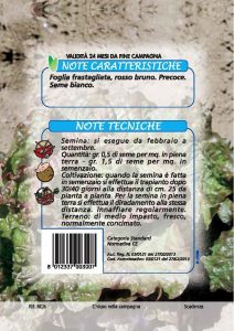 LATTUGA Rossa di Trento