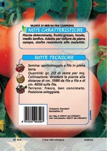 POMODORO Tondo liscio Ace
