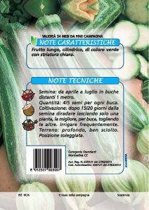 ZUCCHINO Striato d'Italia