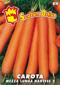 CAROTA Nantese mezza lunga