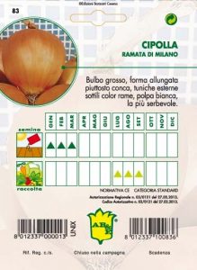 CIPOLLA Ramata di Milano (semina primaverile)
