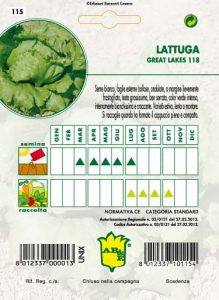 LATTUGA CAPPUCCIO Grandi Laghi