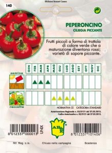 PEPERONE Tondo Calabrese piccante