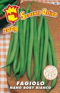 FAGIOLO NANO VERDE Bobis a grano bianco