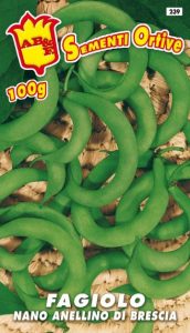 FAGIOLO NANO VERDE Anellino di Brescia