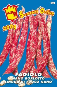 FAGIOLO NANO Borlotto Lingua di Fuoco