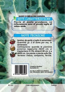 CAVOLO BROCCOLO Ramoso Calabrese