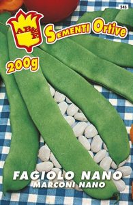 FAGIOLO NANO VERDE Marconi (seme bianco)